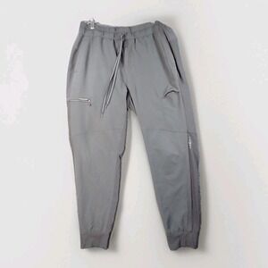 Healing Hands Mens Large  Joggers Charcoal Gray Performance Cargo Pants